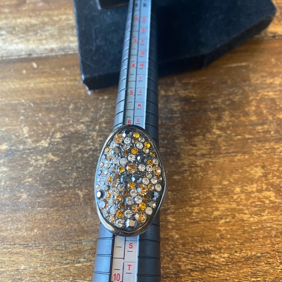 Lia Sophia Wishing Well Hemalite silver tone ring - Picture 7 of 7